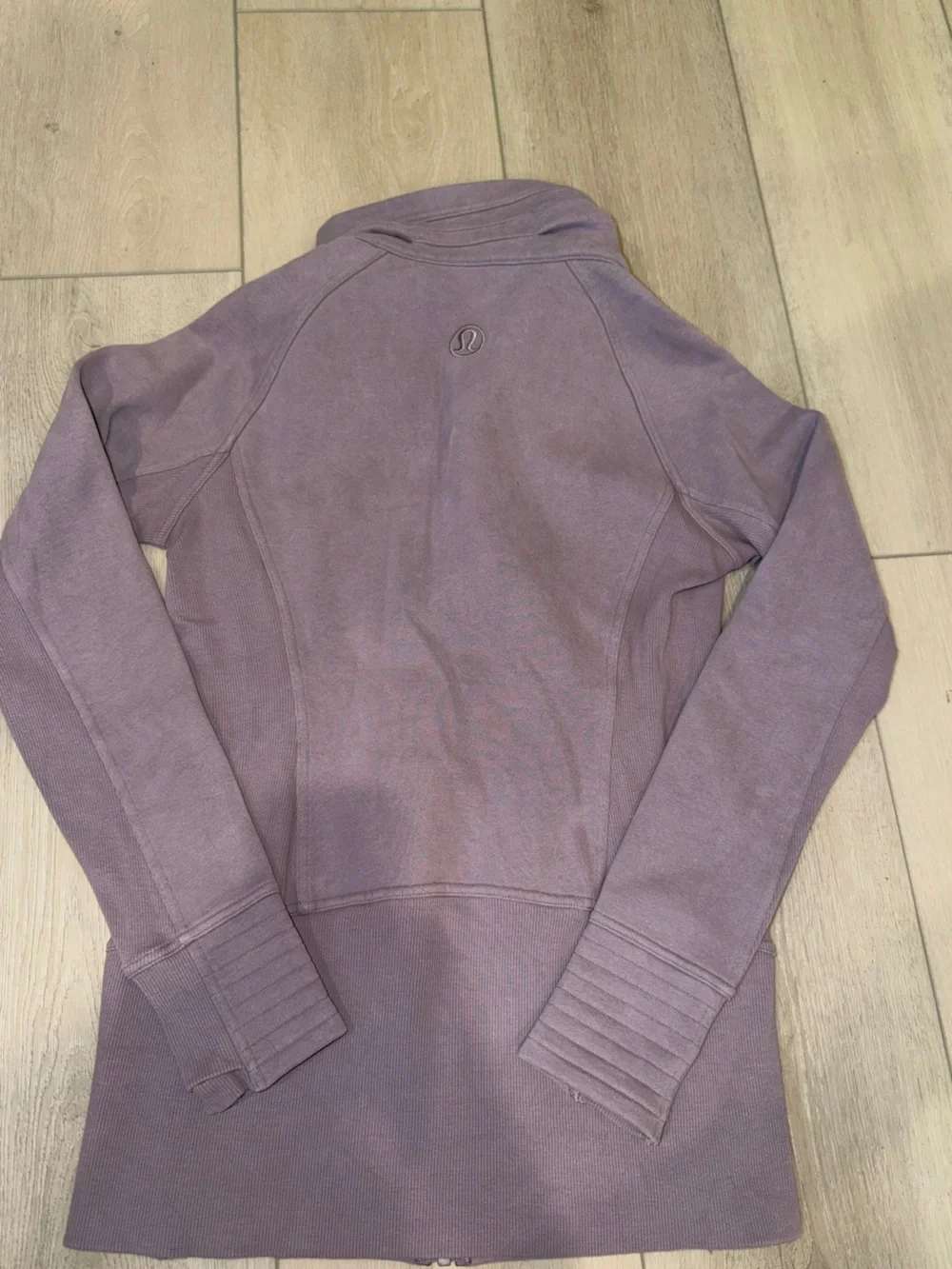 lululemon athletica Mauve Zip-Up Bomber Jacket